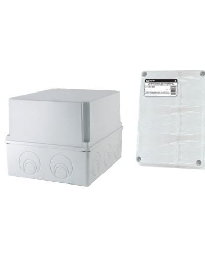 Коробка ОП 240х195х165мм, крышка, IP44, кабельные вводы d28-3шт, d37-2шт (SQ1401-1273). Распаячная коробка. TDM ЕLECTRIC в Майкопе