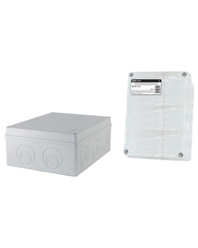 Коробка ОП 240х195х90мм, крышка, IP55, кабельные вводы d28-3шт, d37-2шт (SQ1401-1272). Распаячная коробка. TDM ЕLECTRIC в Майкопе