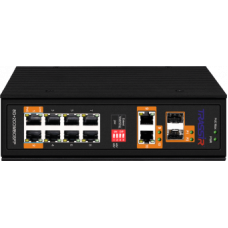 TR-NS15122S-300-8POE. Коммутатор с PoE. Trassir