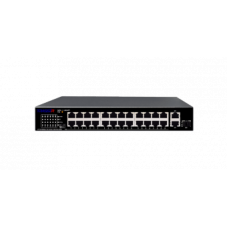 TR-NS1126-225-24PoE. Коммутатор с PoE. Trassir