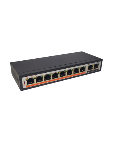 TI-208P. Коммутатор с питанием по PoE. True-IP в Майкопе