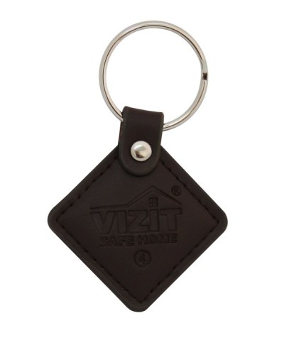 VIZIT-RF2.2 (Brown). Брелок proximity кожаный. VIZIT в Майкопе