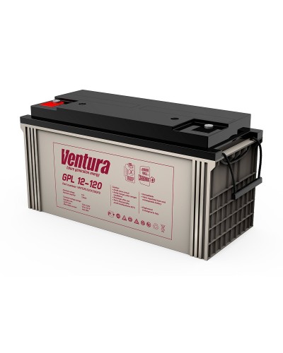 Ventura GPL 12-120. Аккумулятор герметичный свинцово-кислотный. Ventura в Майкопе