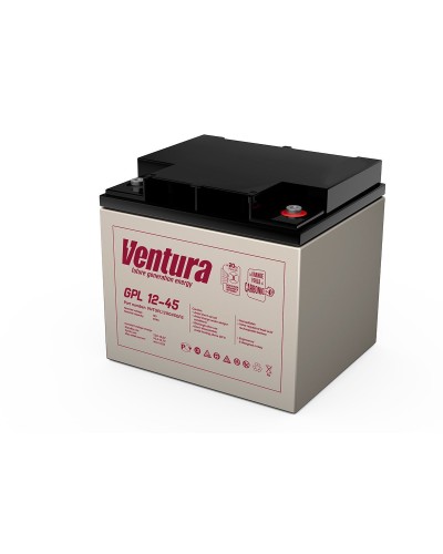 Ventura GPL 12-45. Аккумулятор герметичный свинцово-кислотный. Ventura в Майкопе