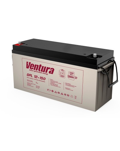 Ventura GPL 12-150. Аккумулятор герметичный свинцово-кислотный. Ventura в Майкопе