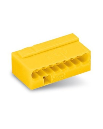 WAGO 243-508 Клемма MICRO 8-проводная желтая. Клемма для распределительных коробок. WAGO в Майкопе