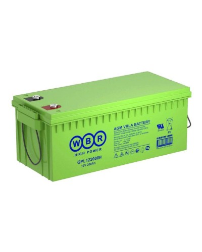 WBR GPL122000H. Аккумулятор герметичный свинцово-кислотный. WBR в Майкопе
