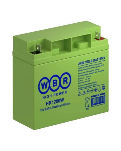 WBR HR1280W. Аккумулятор герметичный свинцово-кислотный. WBR в Майкопе