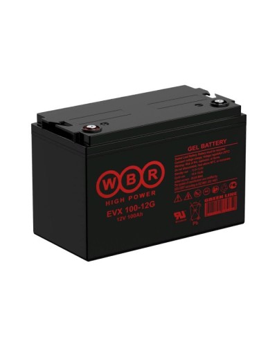 WBR EVX100-12G. Аккумулятор герметичный свинцово-кислотный. WBR в Майкопе