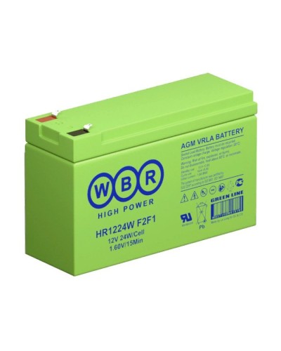 WBR HR1224W F2F1. Аккумулятор герметичный свинцово-кислотный. WBR в Майкопе