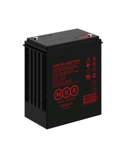 WBR EVX330-6G. Аккумулятор герметичный свинцово-кислотный. WBR в Майкопе