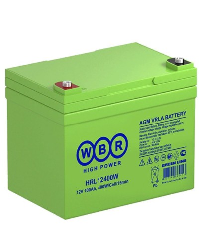 WBR HRL12400W. Аккумулятор герметичный свинцово-кислотный. WBR в Майкопе