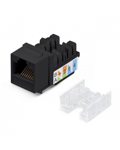 WR-KJ-RJ45-C5E-90-SW-BK. Вставка Keystone Jack RJ-45. WRLine в Майкопе