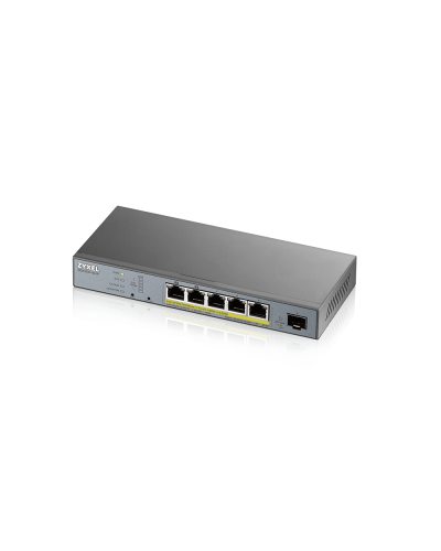 GS1350-6HP-EU0101F. L2 коммутатор PoE+ для IP-видеокамер. ZYXEL в Майкопе