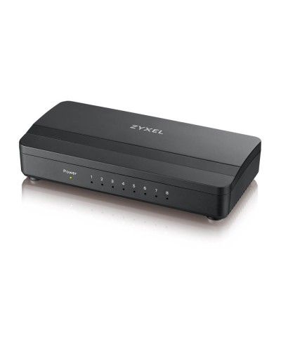 GS-108SV2-EU0101F. Коммутатор 8 портов 1000 Мбит/с, настольный. ZYXEL в Майкопе