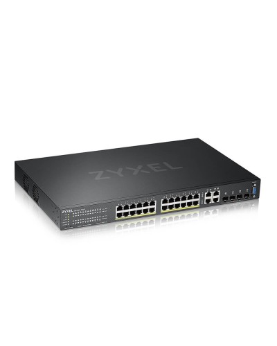 GS2220-28HP-EU0101F. Гибридный L2 коммутатор PoE+. ZYXEL в Майкопе