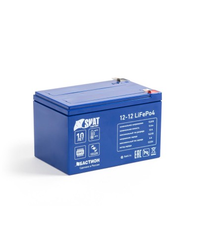 Skat i-Battery 12-12 LiFePo4 (646). Li-Ion аккумулятор. Бастион в Майкопе