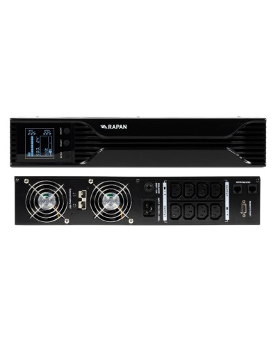 RAPAN-UPS 3000 RACK+4х9Ah (RAPAN-UPS 3000-RACK-IN-4х9-E) (8960). Бесперебойный источник питания. Бастион в Майкопе