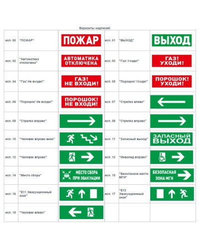 С2000-ОСТ исп.09 Человек влево-вниз. Оповещатель световой адресный. Болид в Майкопе
