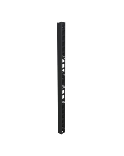 Организатор вертикальный с крышкой 47U, 90мм, для IT-CQE черный (R5VRPC4790B). Организатор вертикальный с крышкой. ДКС в Майкопе
