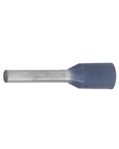 Наконечник-гильза НШВИ 0.75-06, серый (100 шт) (IF0.75-06GR). Наконечник-гильза с изолированным фланцем. ДКС в Майкопе