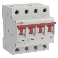 YON max MD63S 4P 6А 4,5кА C (MD63S-4PC6). Автоматический выключатель. ДКС