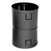 Муфта для двустенных-дренажных труб D63 (015063). Муфта для двустенных-дренажных труб. ДКС