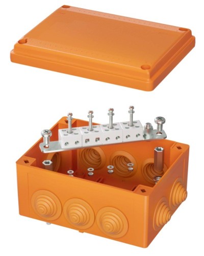 Коробка FS 150х110х70 8P (FSB21804). Коробка ответвительная огнестойкая из термопласта. ДКС в Майкопе