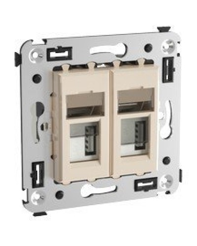 Розетка USB в стену Avanti ванильная дымка (4405543). Розетка USB. ДКС в Майкопе