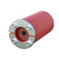 Проходка круглая, нержавеющая, D300х70 мм для кабелей D140-240 мм (DXF311B): Проходка круглая, нержавеющая