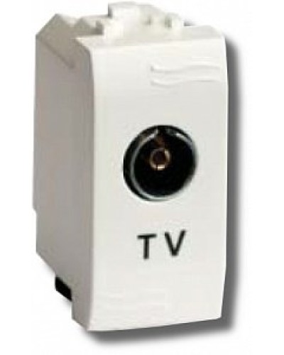 Розетка TV Brava универсальная 1 модуль слоновая кость (75721S): Розетка TV в Майкопе