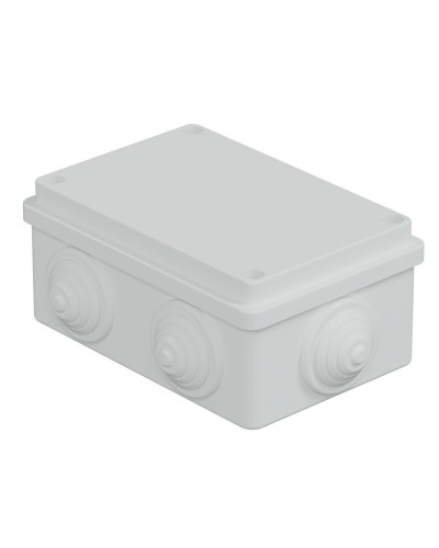 Коробка JBS120 120х80х50, 6 вых., IP55, белая (44008W-1). Коробка монтажная. Экопласт в Майкопе