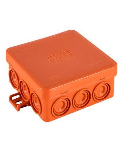 Коробка JBL085 85х85х38, 12 вых., 2P (0,15...2,5мм²) (43055HF): Коробка монтажная, огнестойкая, без галогена в Майкопе