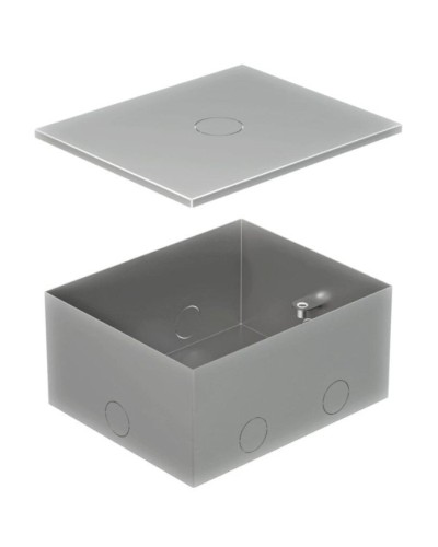 Коробка металлическая с крышкой для заливки в пол BOX/4 (70141): Коробка металлическая с крышкой для заливки в пол 159,6х133,6х75 мм, для люков 70040 в Майкопе