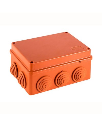 Коробка JBS150 150х110х70, 10 вых., 10P (0,15...2,5мм²) (43089HF). Коробка монтажная, огнестойкая, без галогена. Экопласт в Майкопе