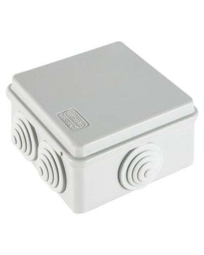 Коробка JBS101 100х100х55, 6 вых., IP55, серая (44037). Коробка монтажная. Экопласт в Майкопе