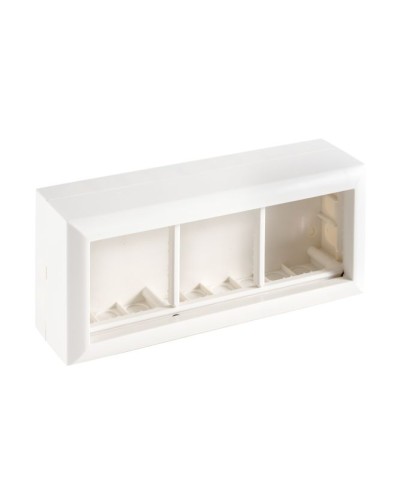 Коробка на 3 модуля для механизмов 45х45мм SM45/6 (72946): Коробка для механизмов в Майкопе