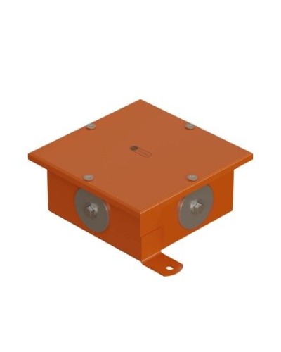 Коробка SMB120 металлическая 120х120х60, 4 металлических заглушки (56004S). Коробка, 4 металлические заглушки. Экопласт в Майкопе