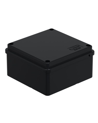Коробка BJB/JBS100 100х100х55, IP56, черная (44057BL-1). Коробка монтажная. Экопласт в Майкопе