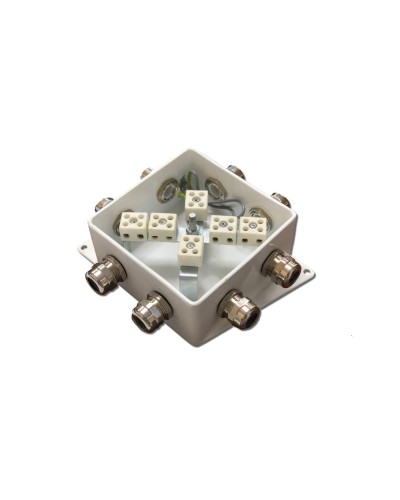 КМ-О (12к*6,0)-IP66-120х120, два ввода: Коробка монтажная огнестойкая в Майкопе