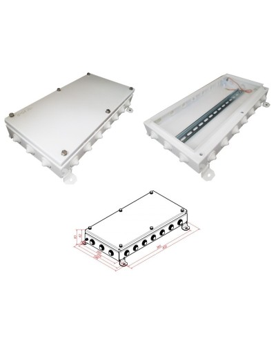 КМ IP55-2040. Коробка монтажная электротехническая. Гефест в Майкопе