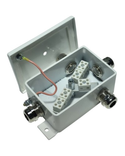 КМ-О (12к)-IP66-d, три ввода: Коробка монтажная огнестойкая в Майкопе