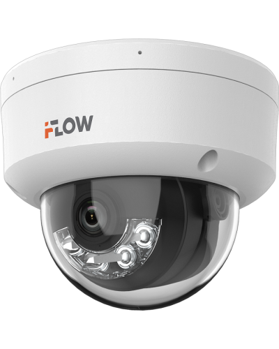 F-IC-2442C2MS(2.8мм). Бюджетная IP-видеокамера купольная. i-FLOW в Майкопе
