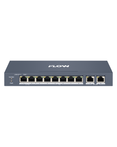 F-SW-EM410HPOE-VM. Коммутатор с POE. i-FLOW в Майкопе