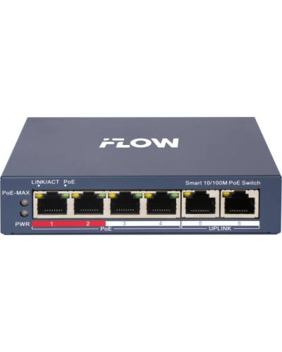 F-SW-EM206POE-VM. Коммутатор с POE. i-FLOW в Майкопе