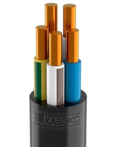 ППГнг(А)-HF 5х10 ОК (N PE) 0,66кВ Кабэкс (ТХМ00132588). Кабель силовой, не распространяющий горение, не содержащих галогенов. Кабэкс в Майкопе