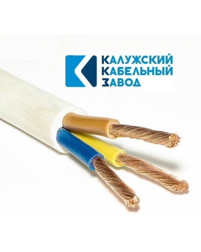 ПВС 3х10,0 белый ГОСТ ККЗ. Провод со скрученными жилами. ККЗ (Калужский Кабельный Завод) в Майкопе