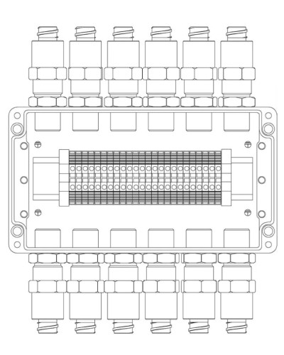 КВМК 2401. Коробка коммутационная взрывозащищенная. Компания СМД в Майкопе