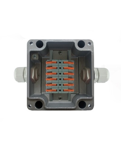 МКС Мороз, 2В, с клеммниками REXANT, IP66/IP68. Коробка коммутационная металлическая. Магнито-Контакт в Майкопе