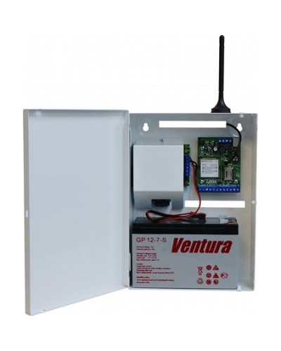 SR103-2GSM-SBK25-W Ретро (SR103-2GSM BK-7W) под АКБ 7Ач, цвет белый. Конвертор протоколов. Проксима в Майкопе